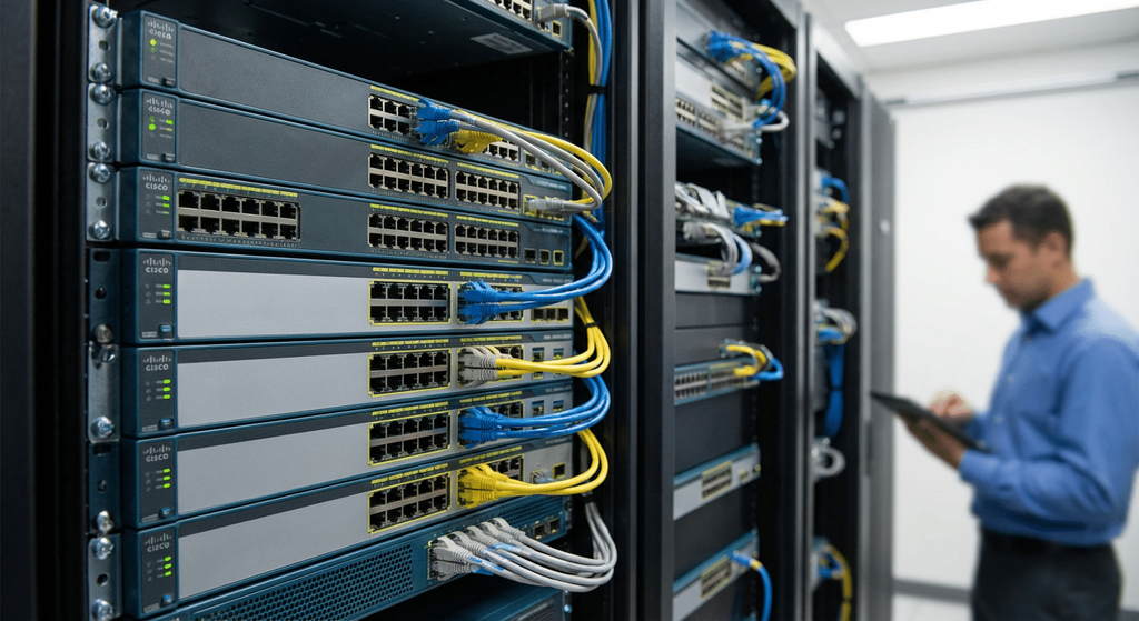 manutenção rede cisco